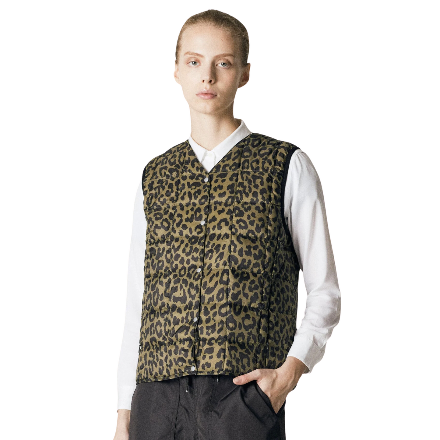 TAION - V Neck Down Vest