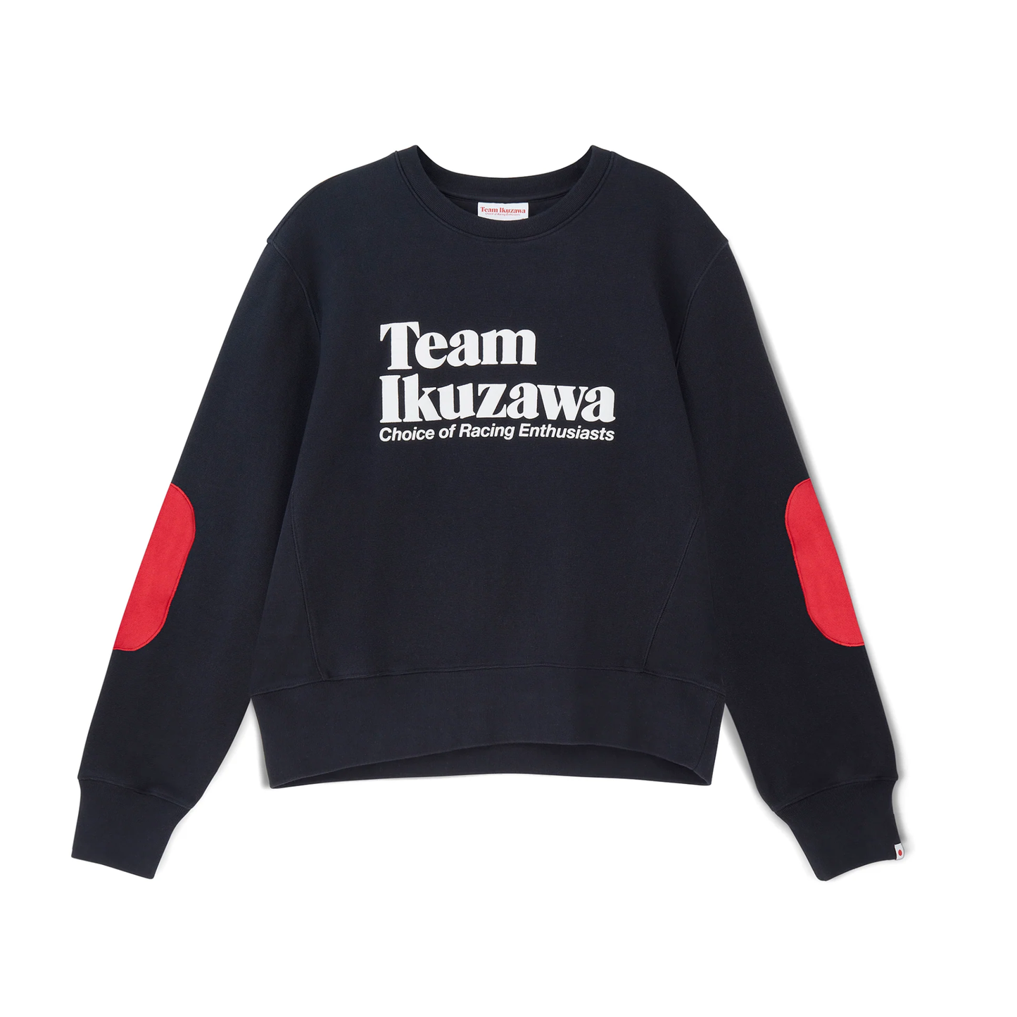 TEAM IKUZAWA - 1980s Heritage Elbow-Patch Crewneck