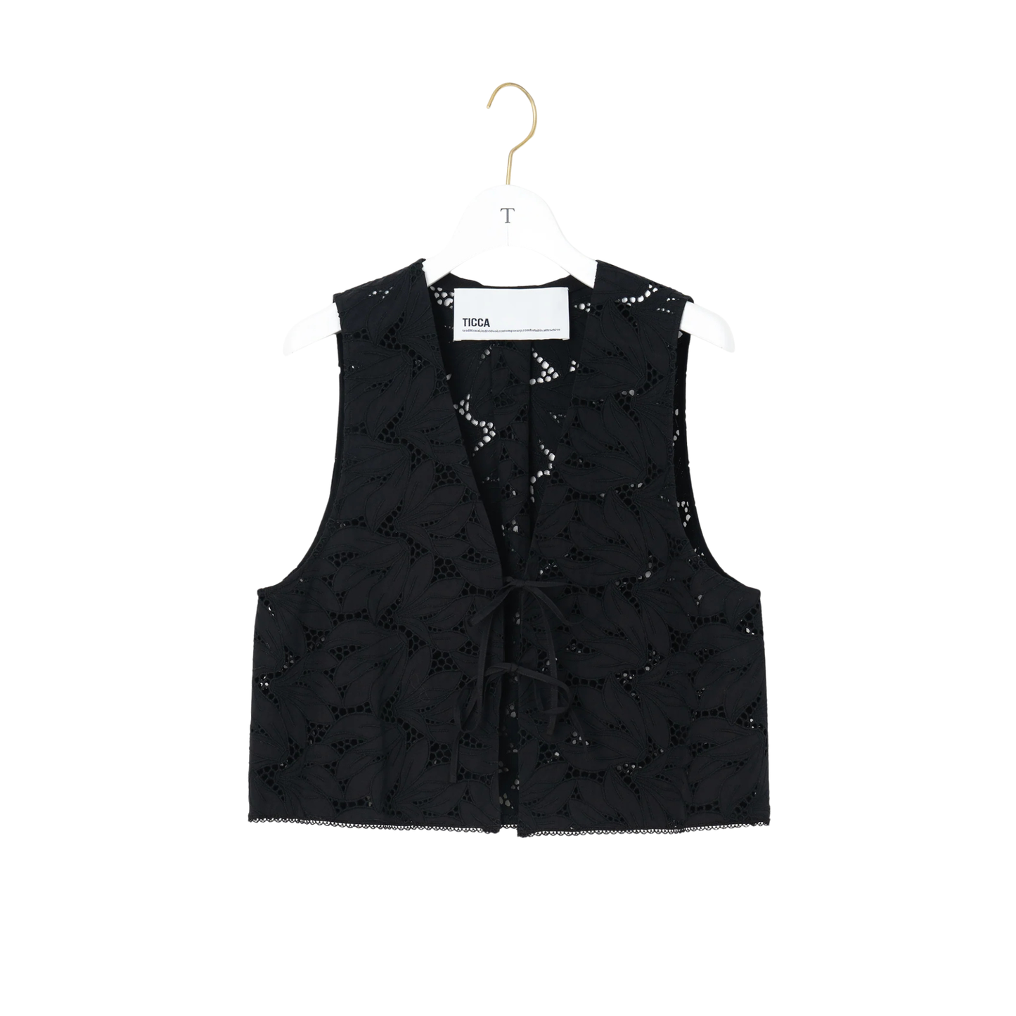 TICCA - W' Flower Lace Vest