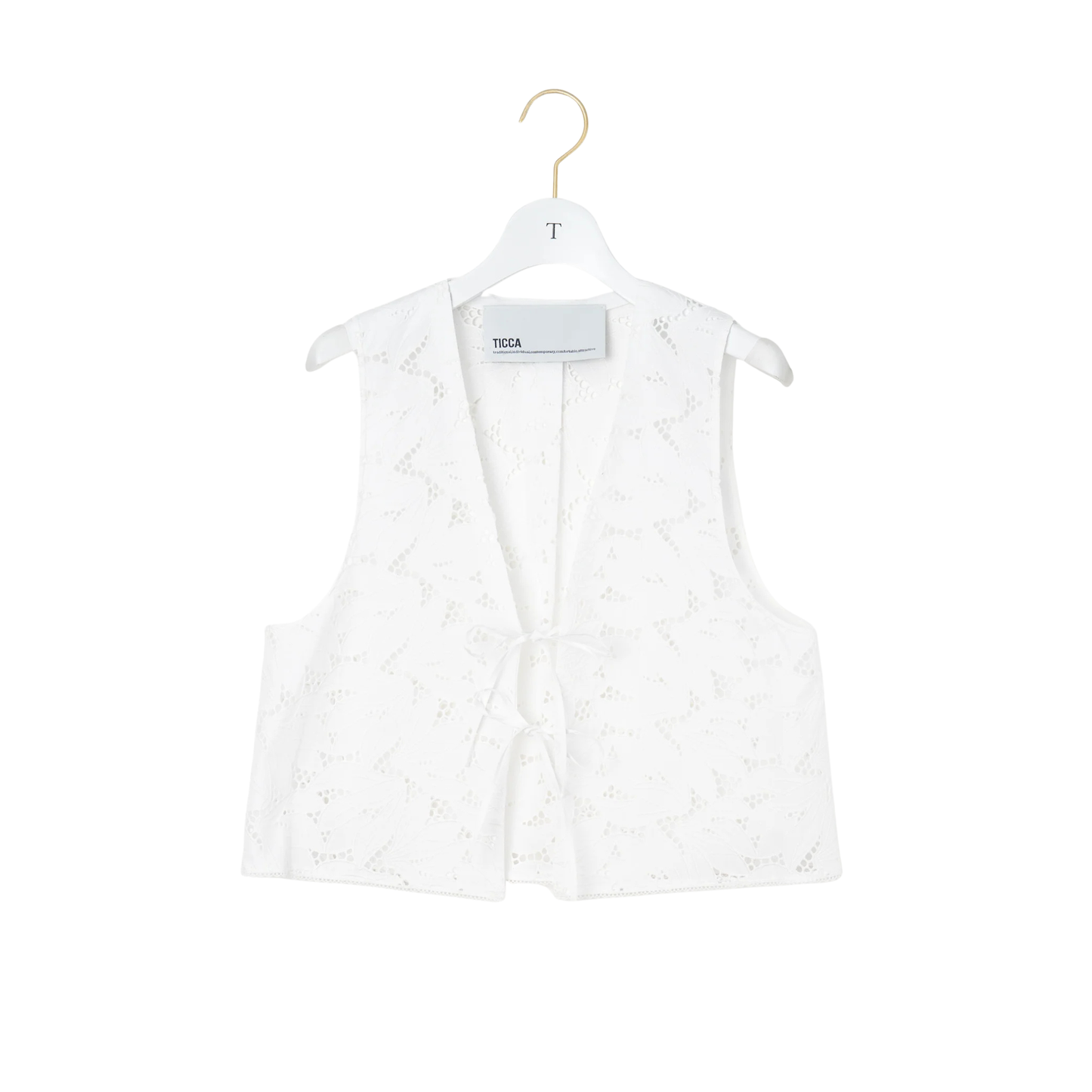 TICCA - W' Flower Lace Vest