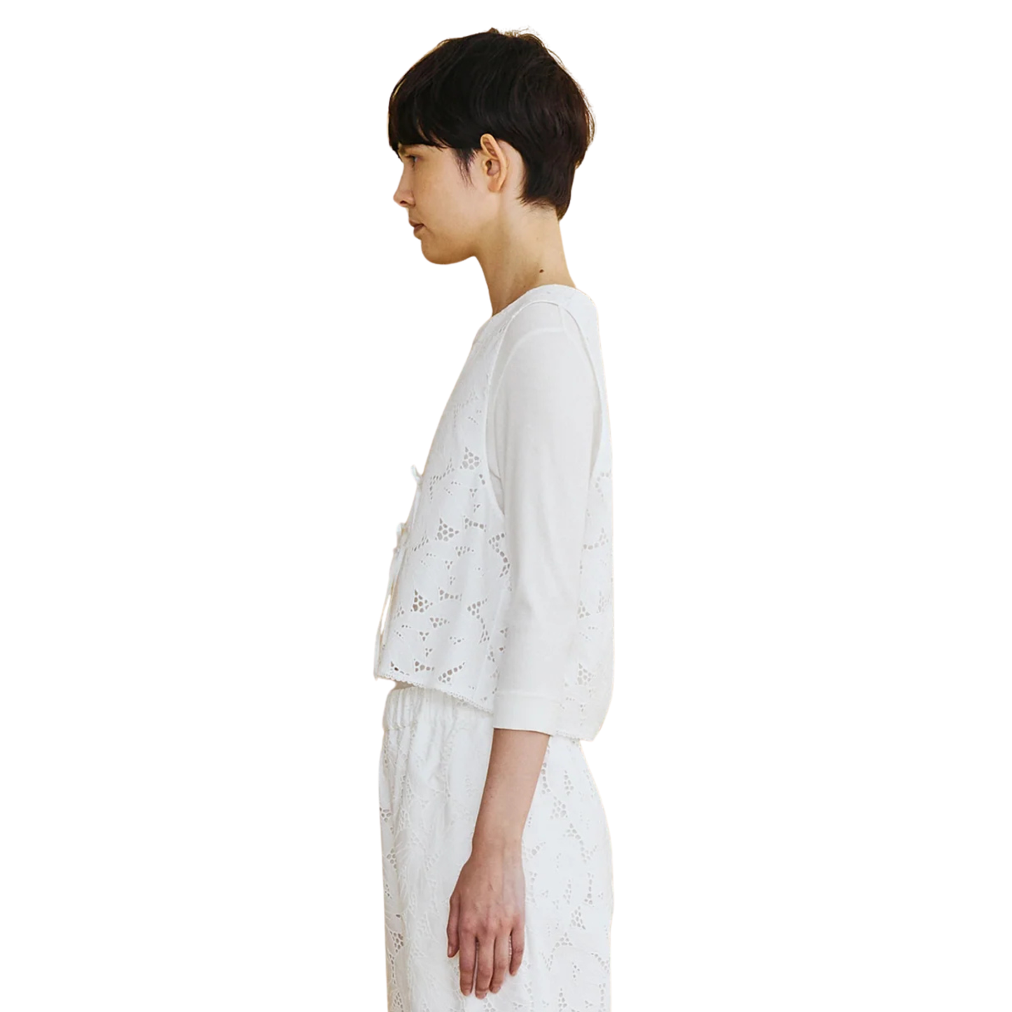 TICCA - W' Flower Lace Vest
