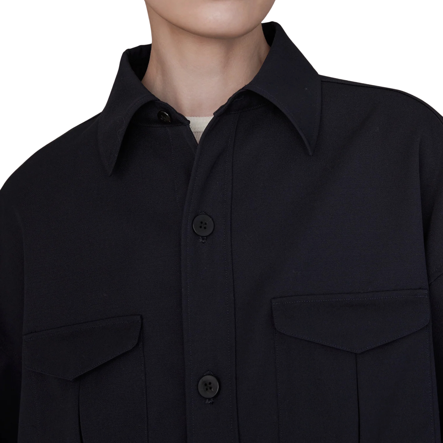 TICCA - W' Wool Serge Shirt Jacket