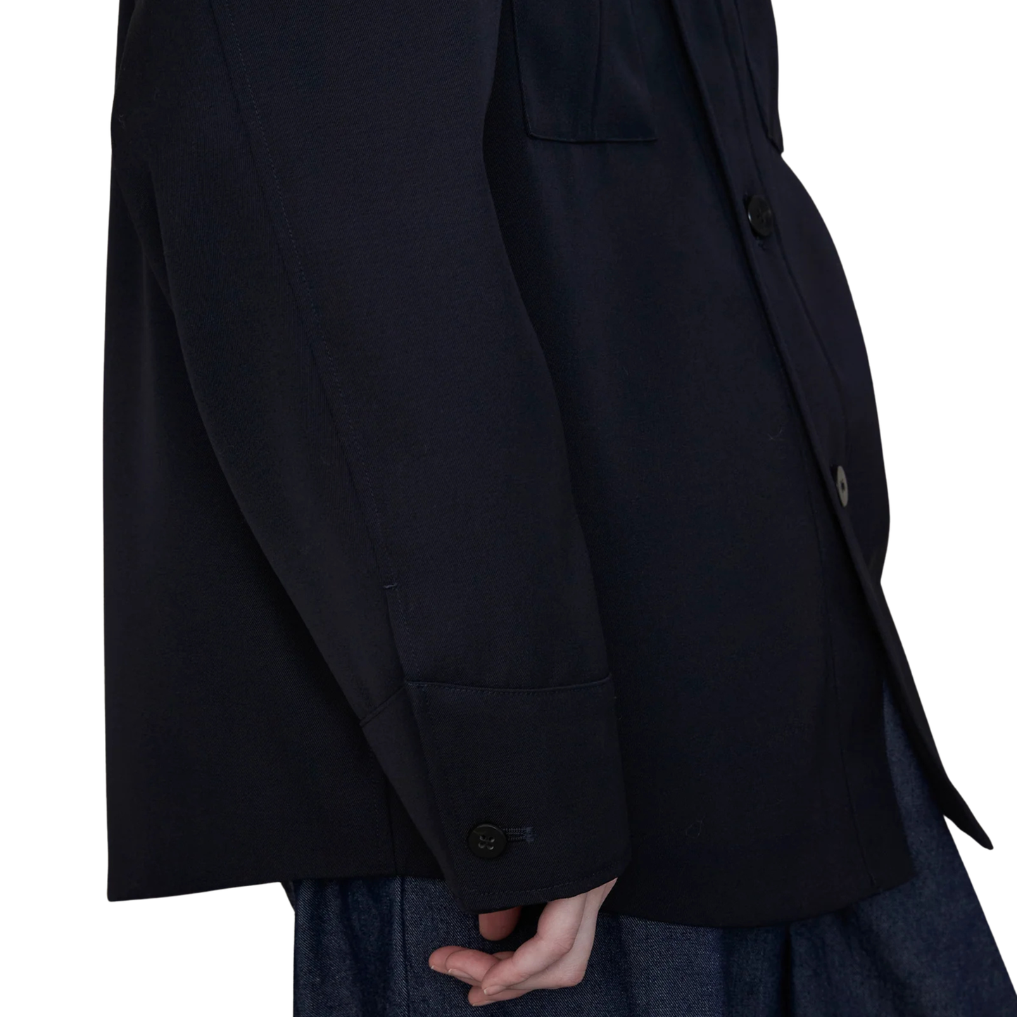 TICCA - W' Wool Serge Shirt Jacket