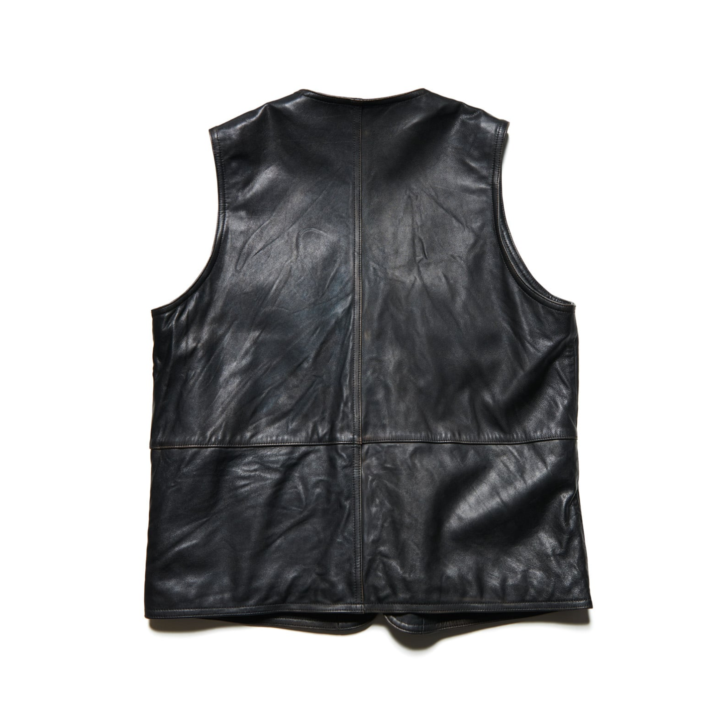 UNIFORM EXPERIMENT - Leather 4Pocket Vest