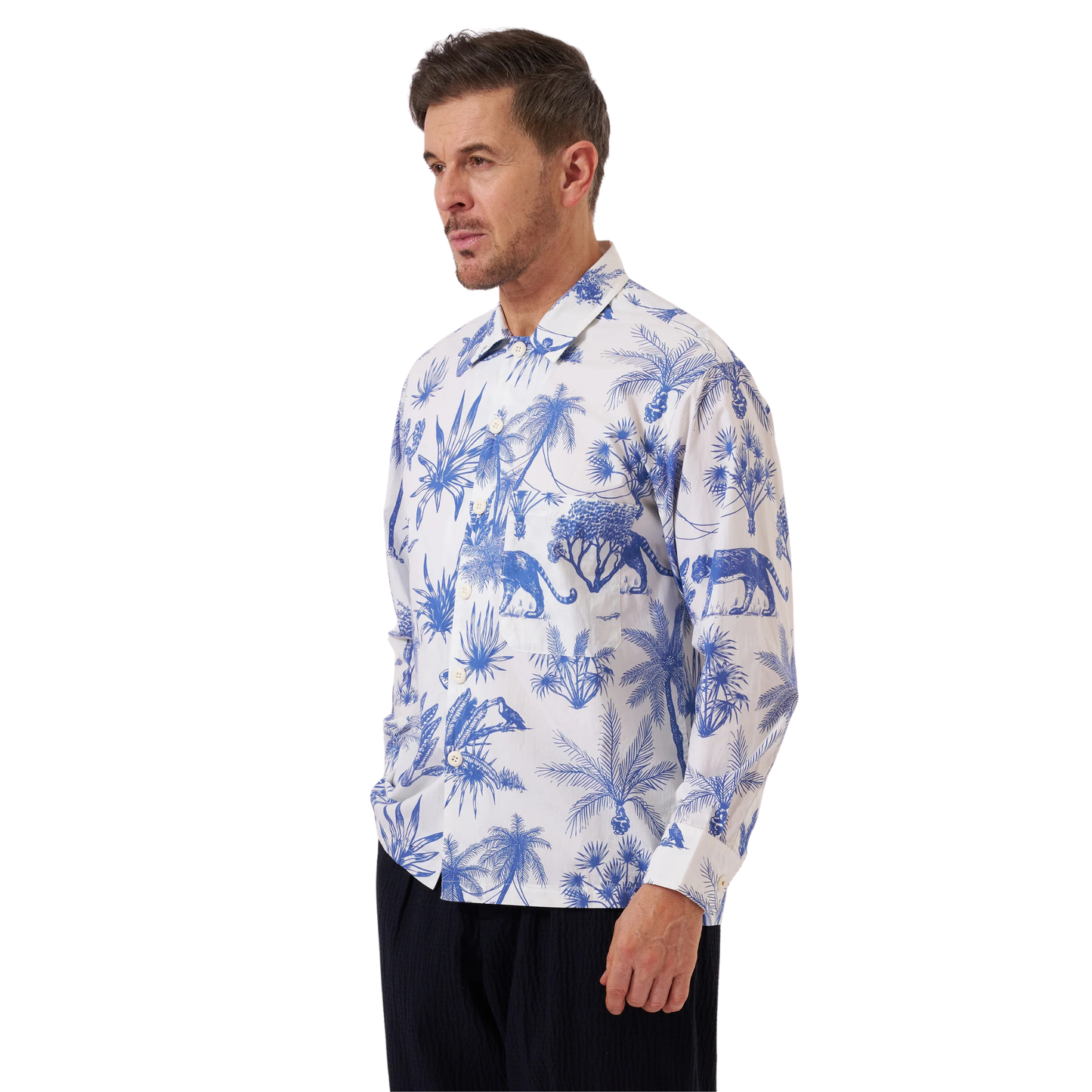 UNIVERSAL WORKS - Jungle Toile Poplin Fatigue Shirt
