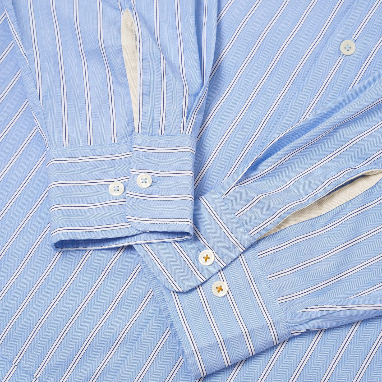 UNIVERSAL WORKS - Mc Stripe Square Pocket Shirt