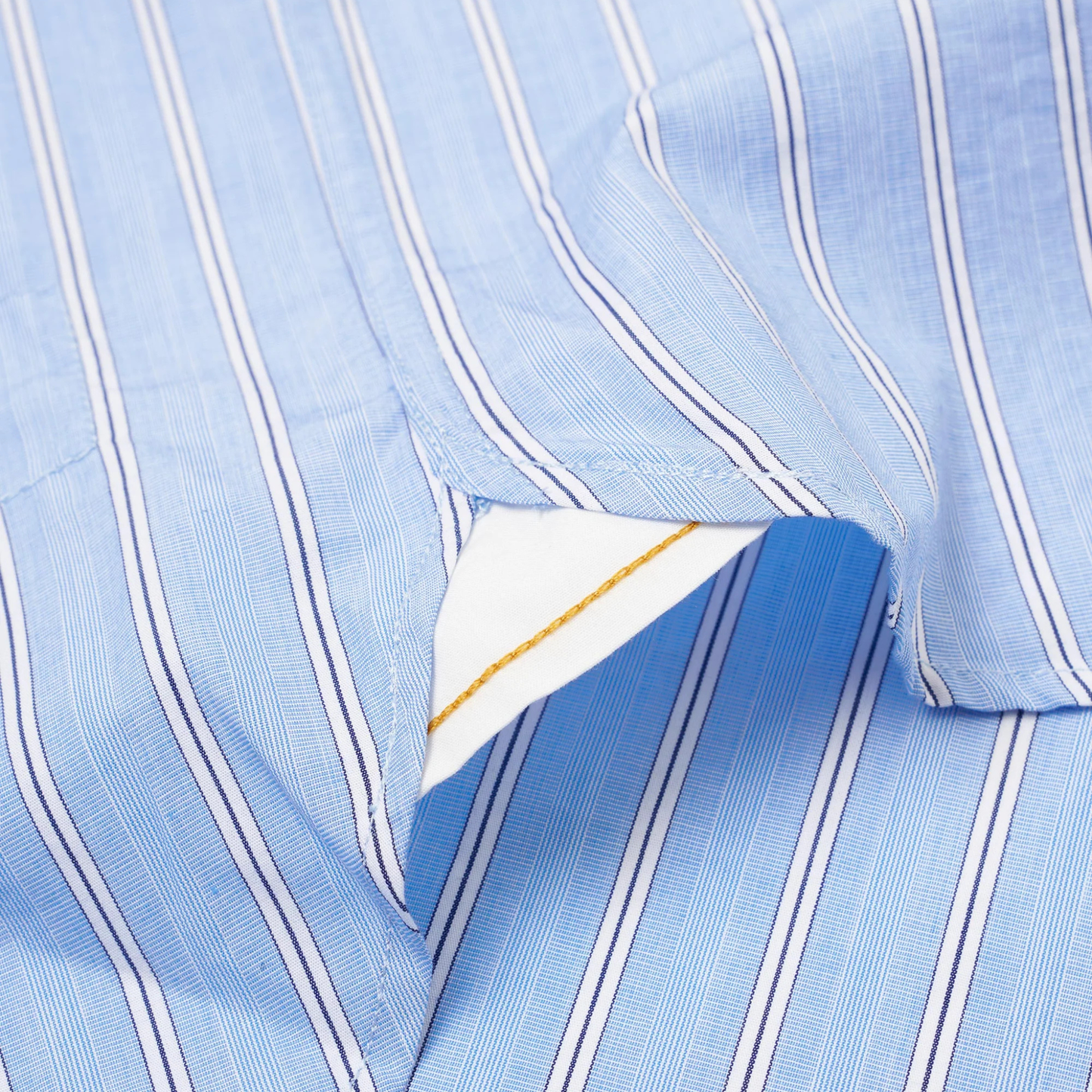 UNIVERSAL WORKS - Mc Stripe Square Pocket Shirt