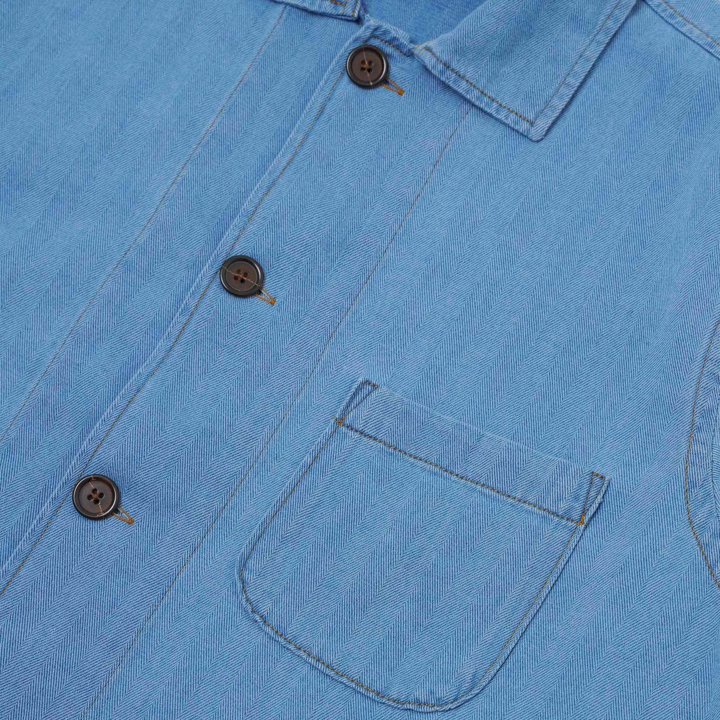 UNIVERSAL WORKS - Recycled Herringbone Bakers Overshirt