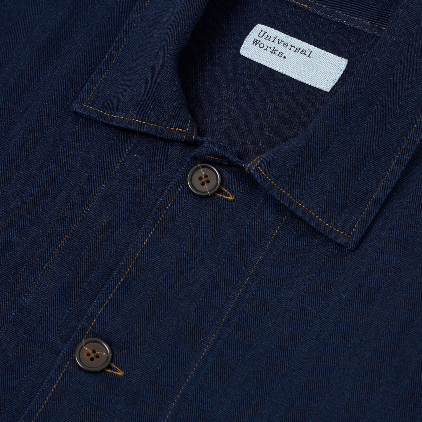 UNIVERSAL WORKS - Recycled Herringbone Bakers Overshirt