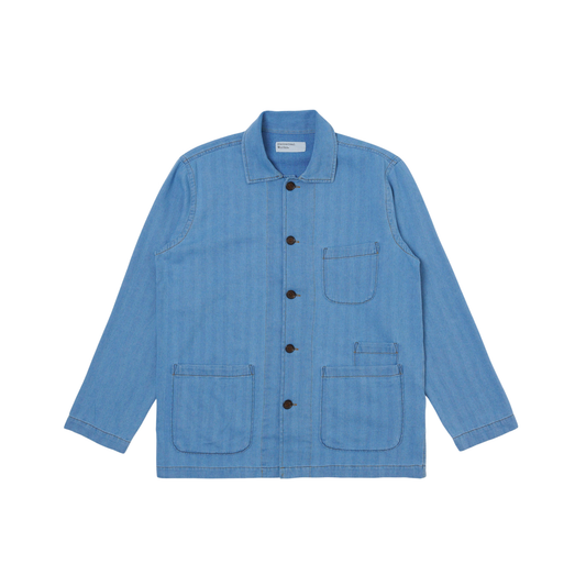 UNIVERSAL WORKS - Recycled Herringbone Bakers Overshirt