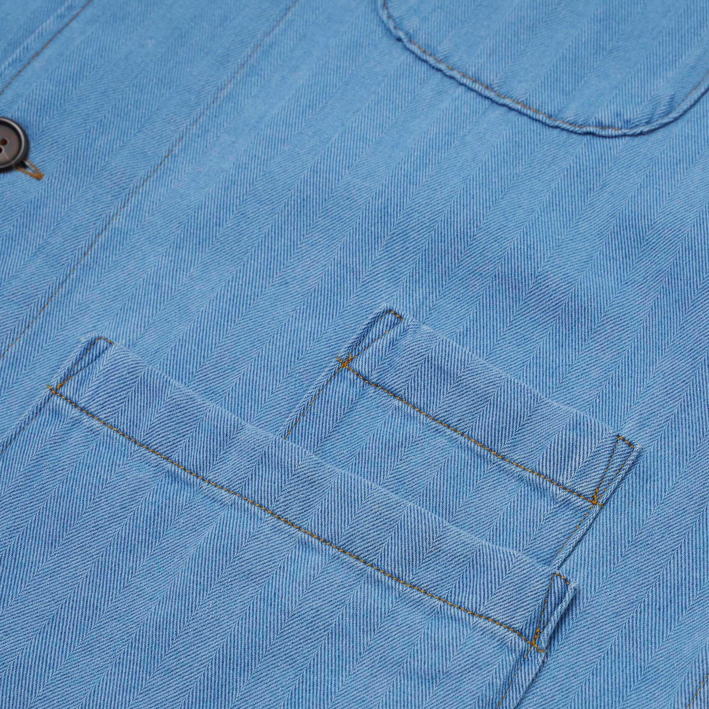UNIVERSAL WORKS - Recycled Herringbone Bakers Overshirt