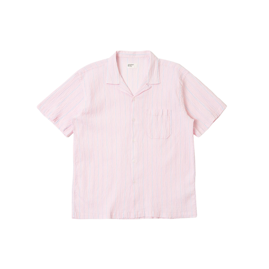 UNIVERSAL WORKS - S\S Lily Stripe Road Shirt