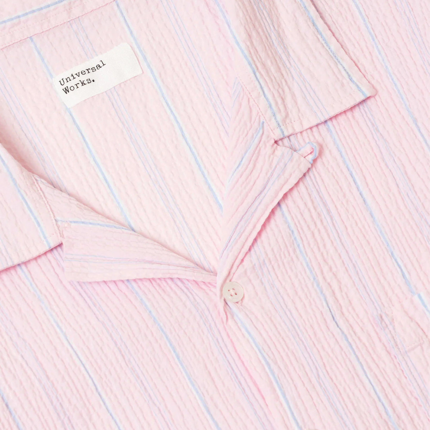 UNIVERSAL WORKS - S\S Lily Stripe Road Shirt