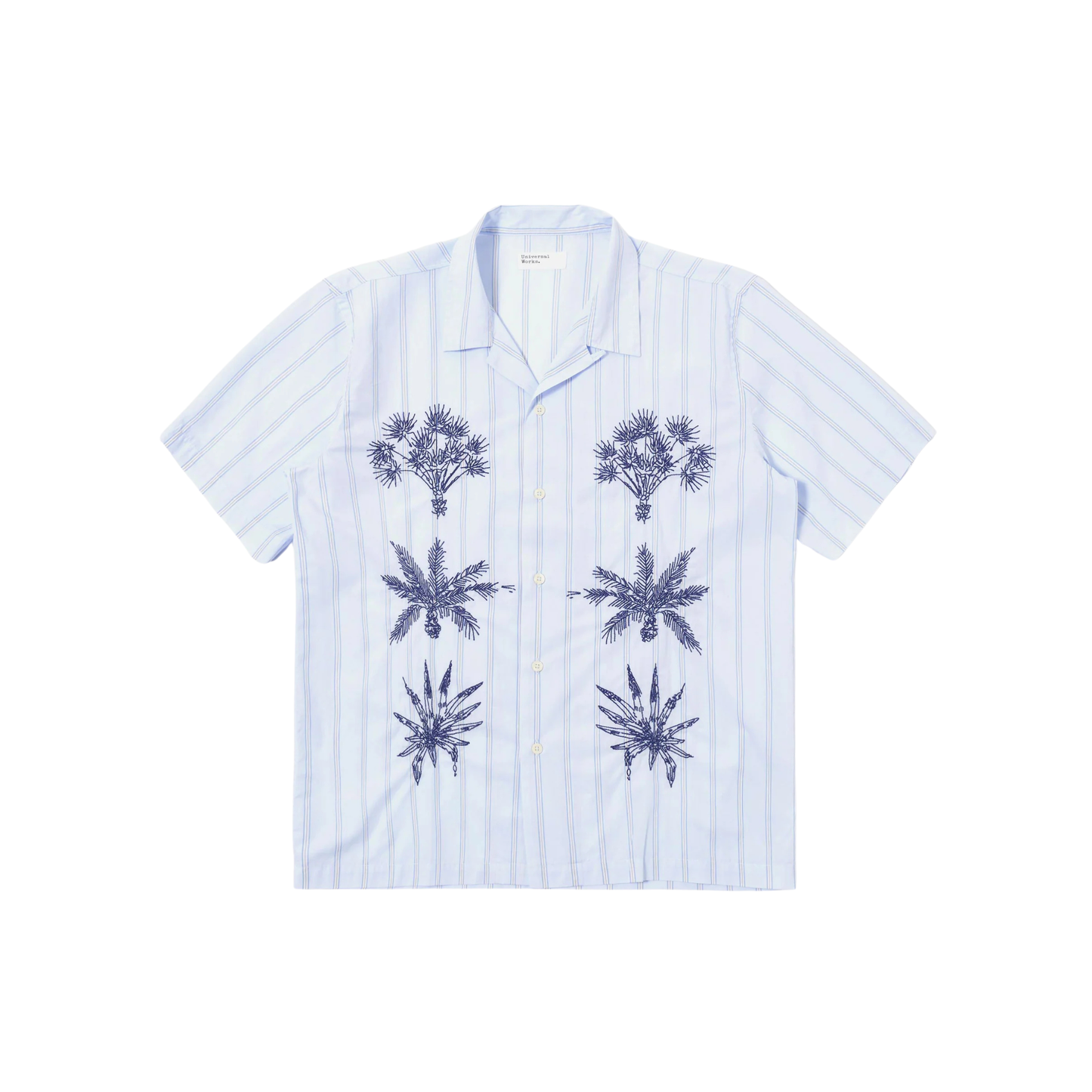 UNIVERSAL WORKS - S\S Mc Stripe Road Trip Shirt