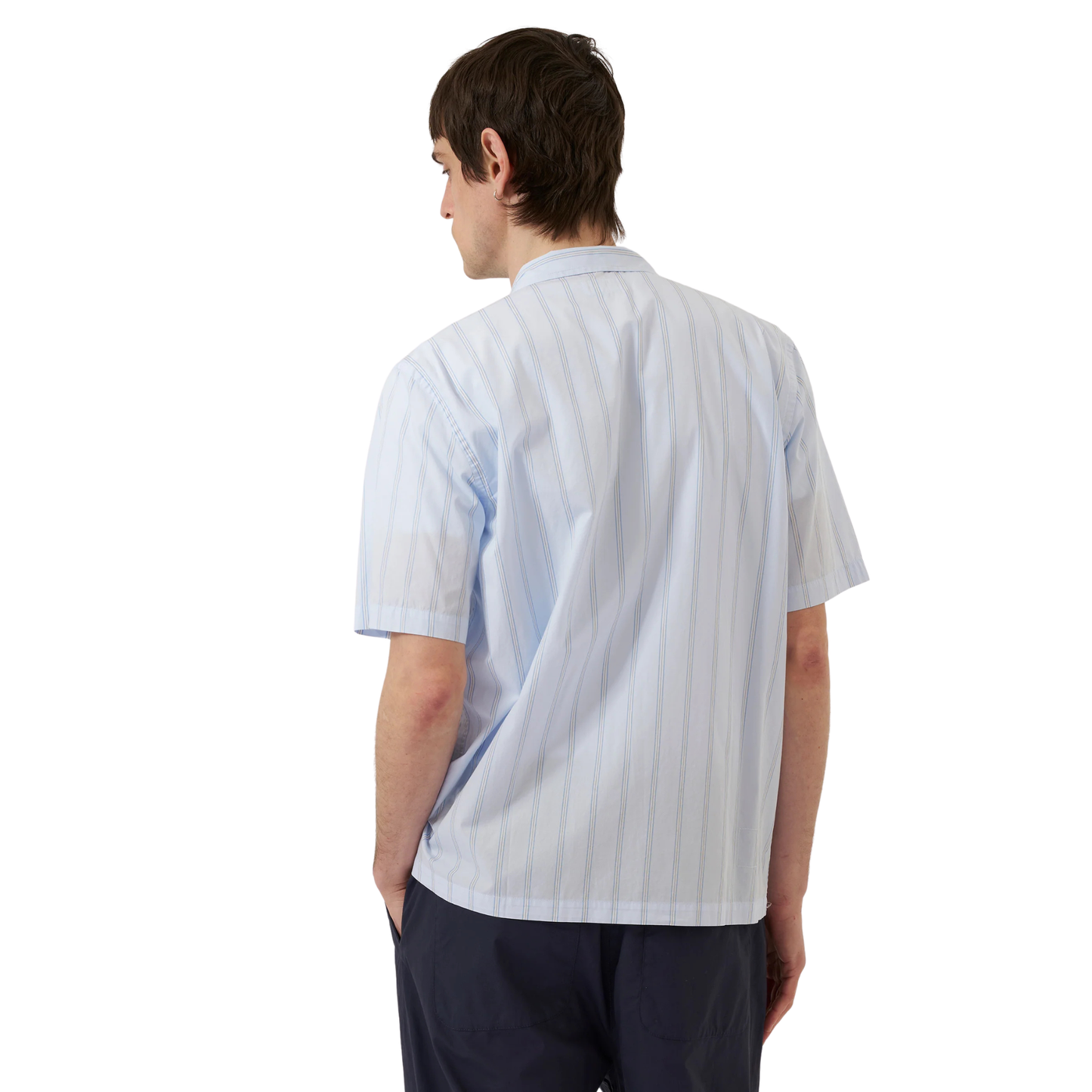 UNIVERSAL WORKS - S\S Mc Stripe Road Trip Shirt