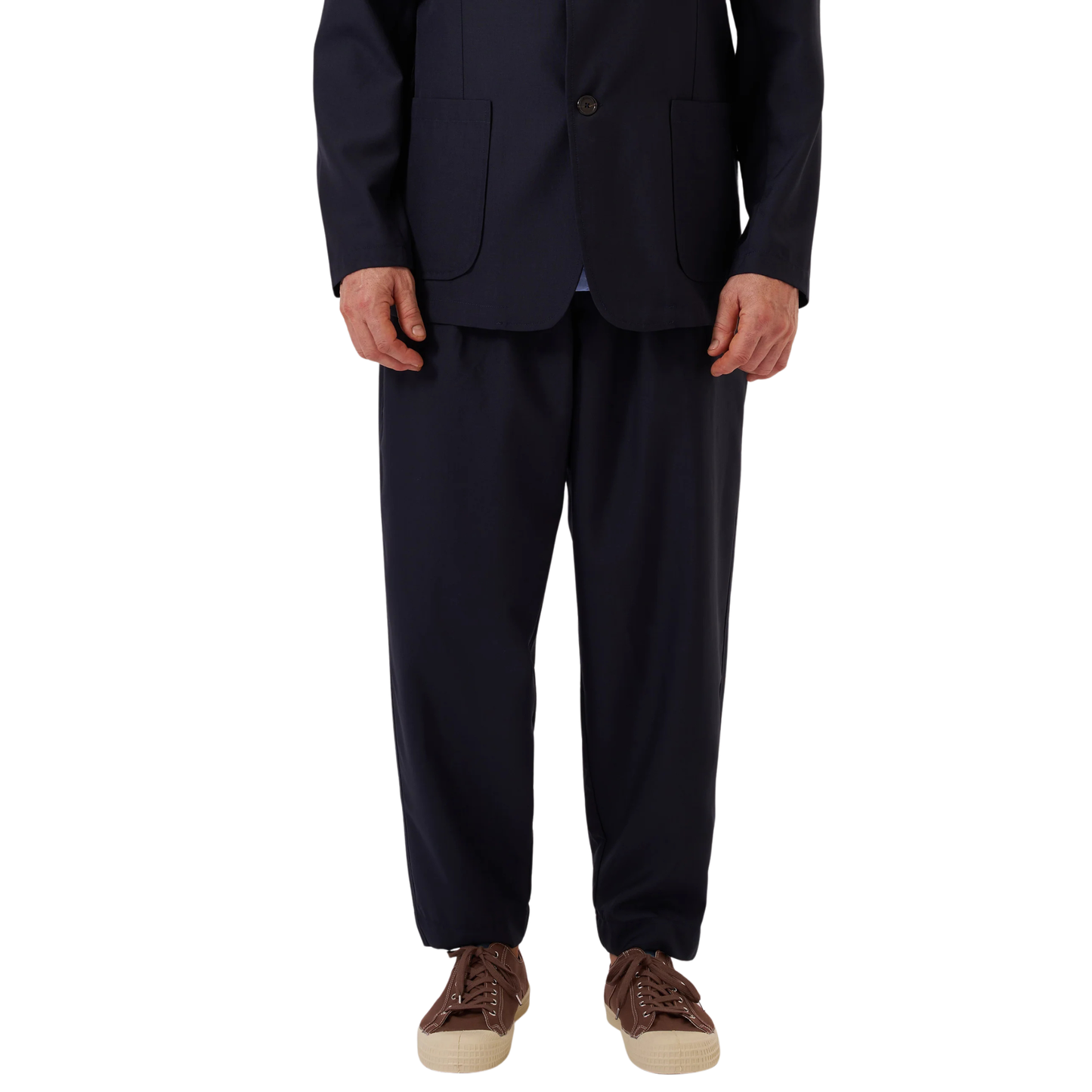UNIVERSAL WORKS - Tropical Suiting Pleated Track Pant