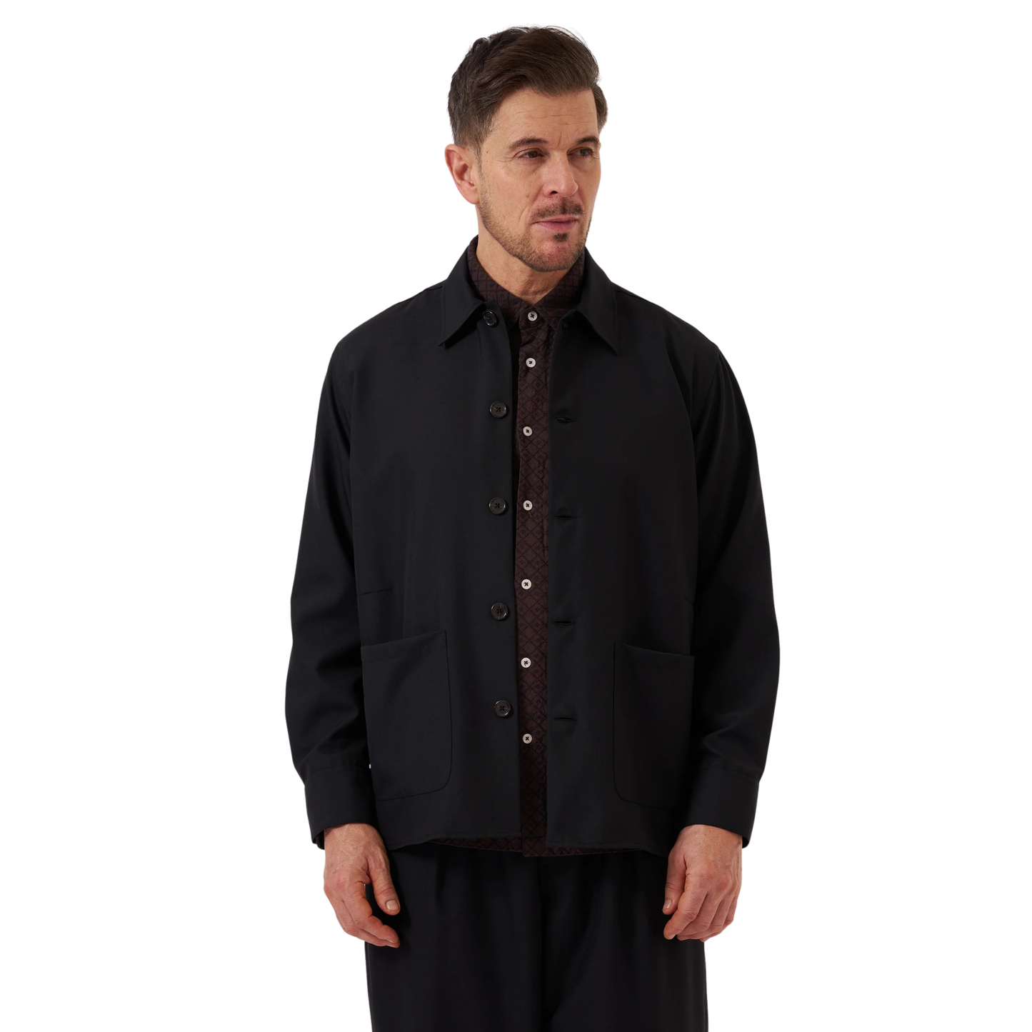 UNIVERSAL WORKS - Tropical Suiting Travail Overshirt