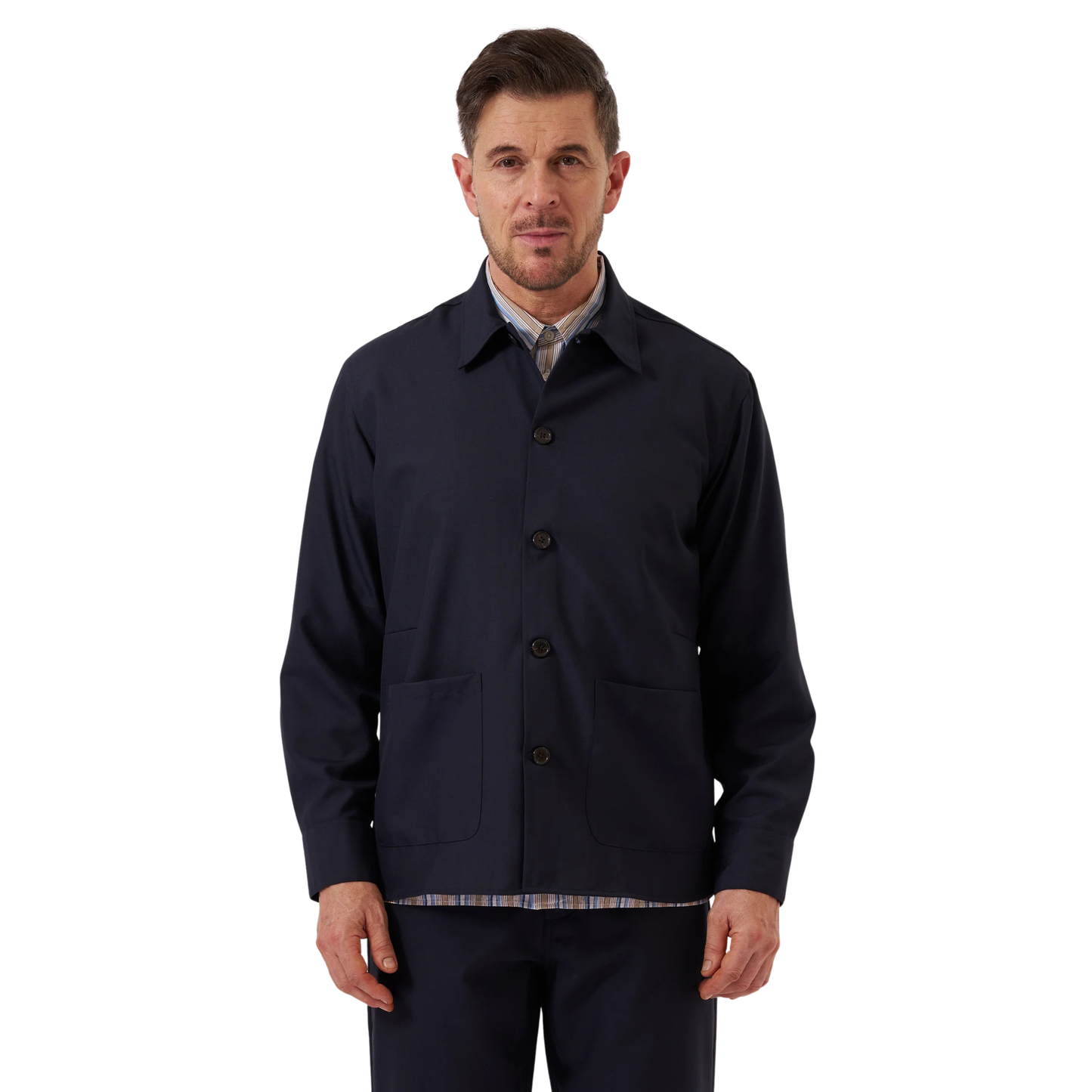 UNIVERSAL WORKS - Tropical Suiting Travail Overshirt