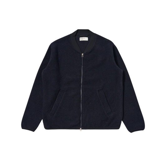 UNIVERSAL WORKS - Wool Fleece Zip Bomber