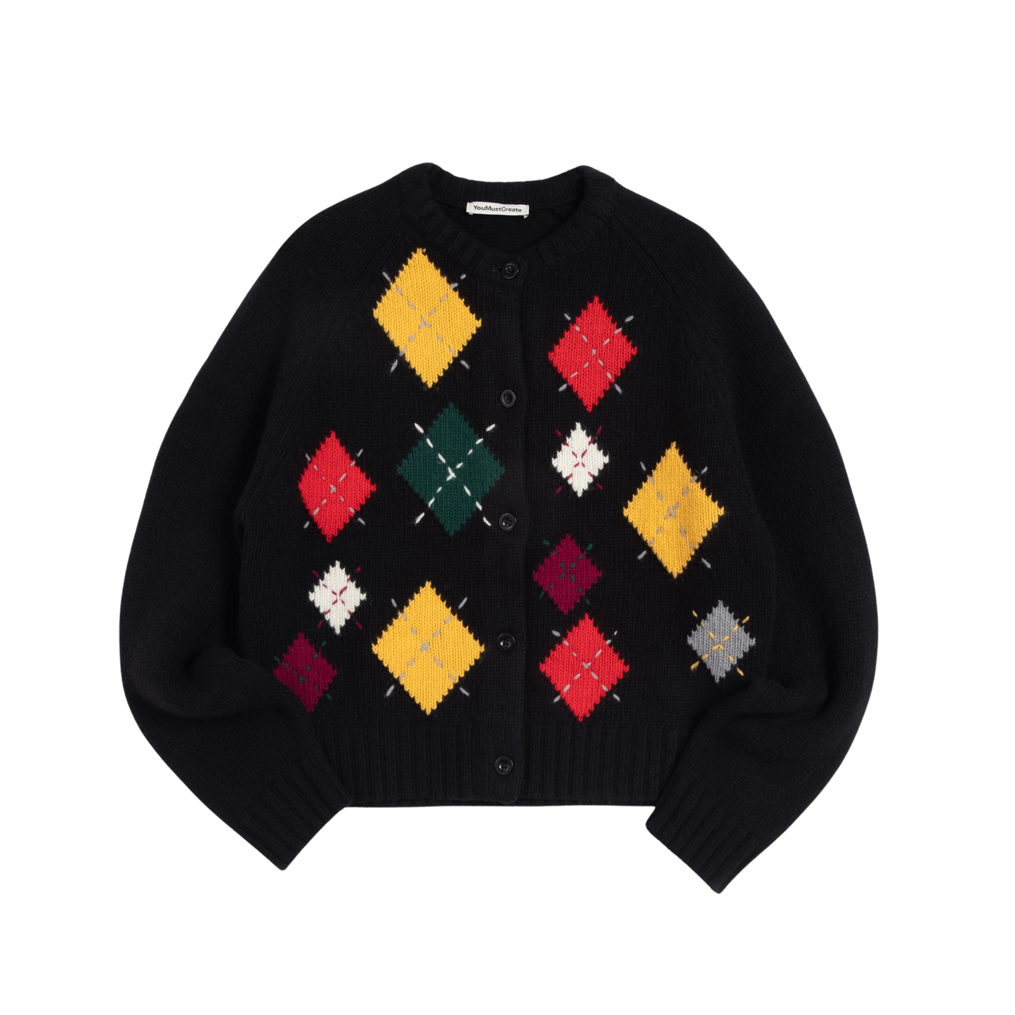 YMC - W' Atomic Knitted Cardigan