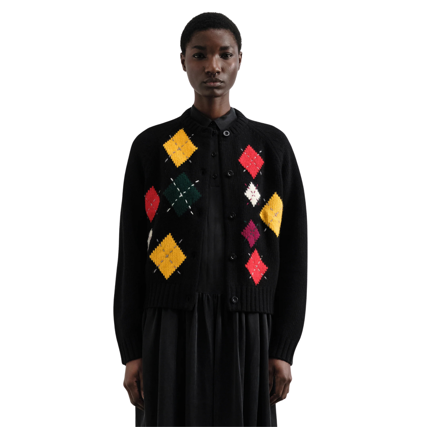 YMC - W' Atomic Knitted Cardigan