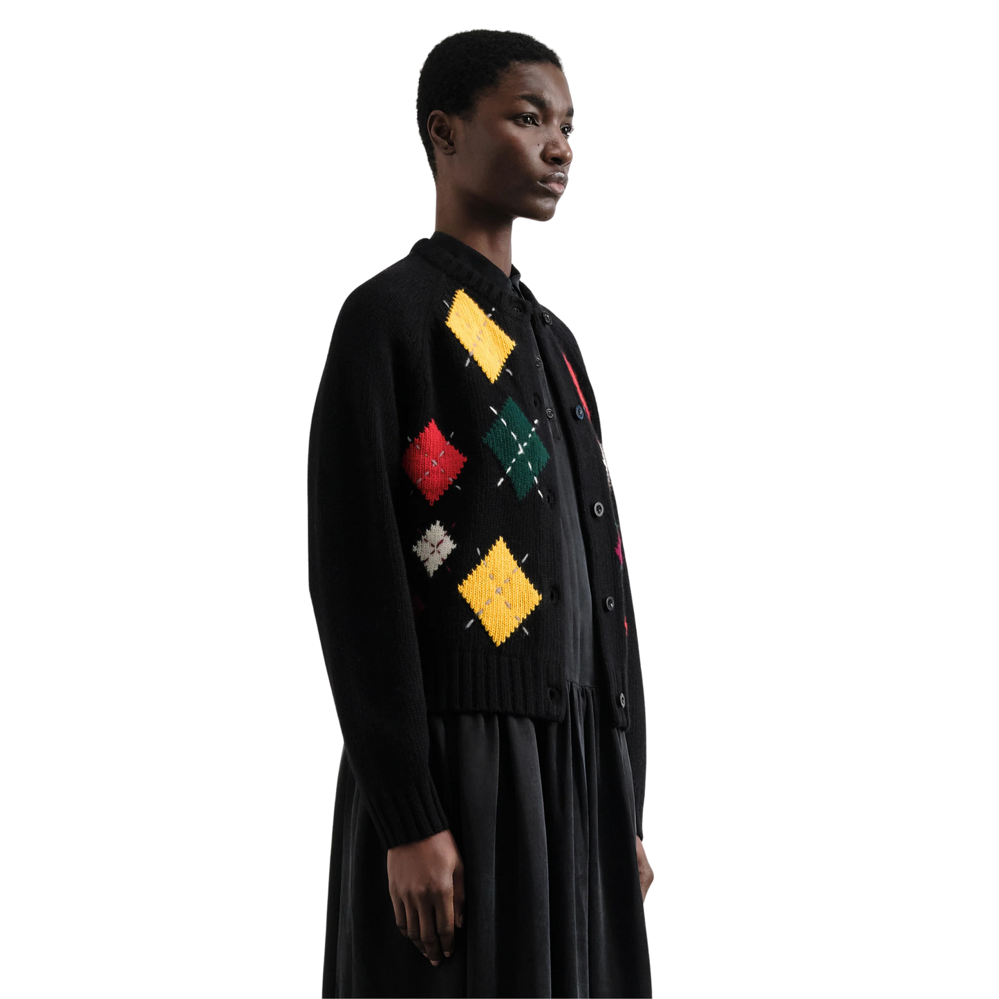 YMC - W' Atomic Knitted Cardigan