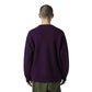 YONETOMI - Ex Fine Wool Rib Knit Pull Over Purple