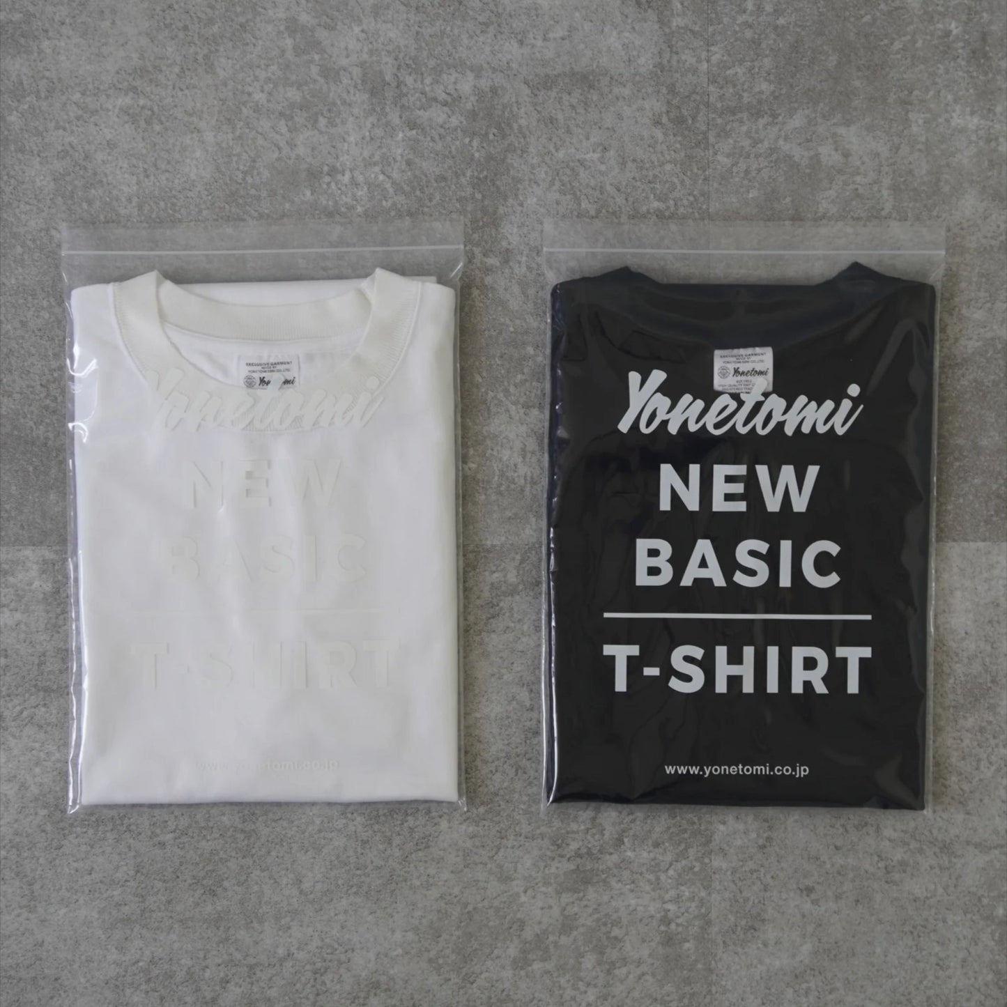 YONETOMI - New Basic Pack T-Shirt Black