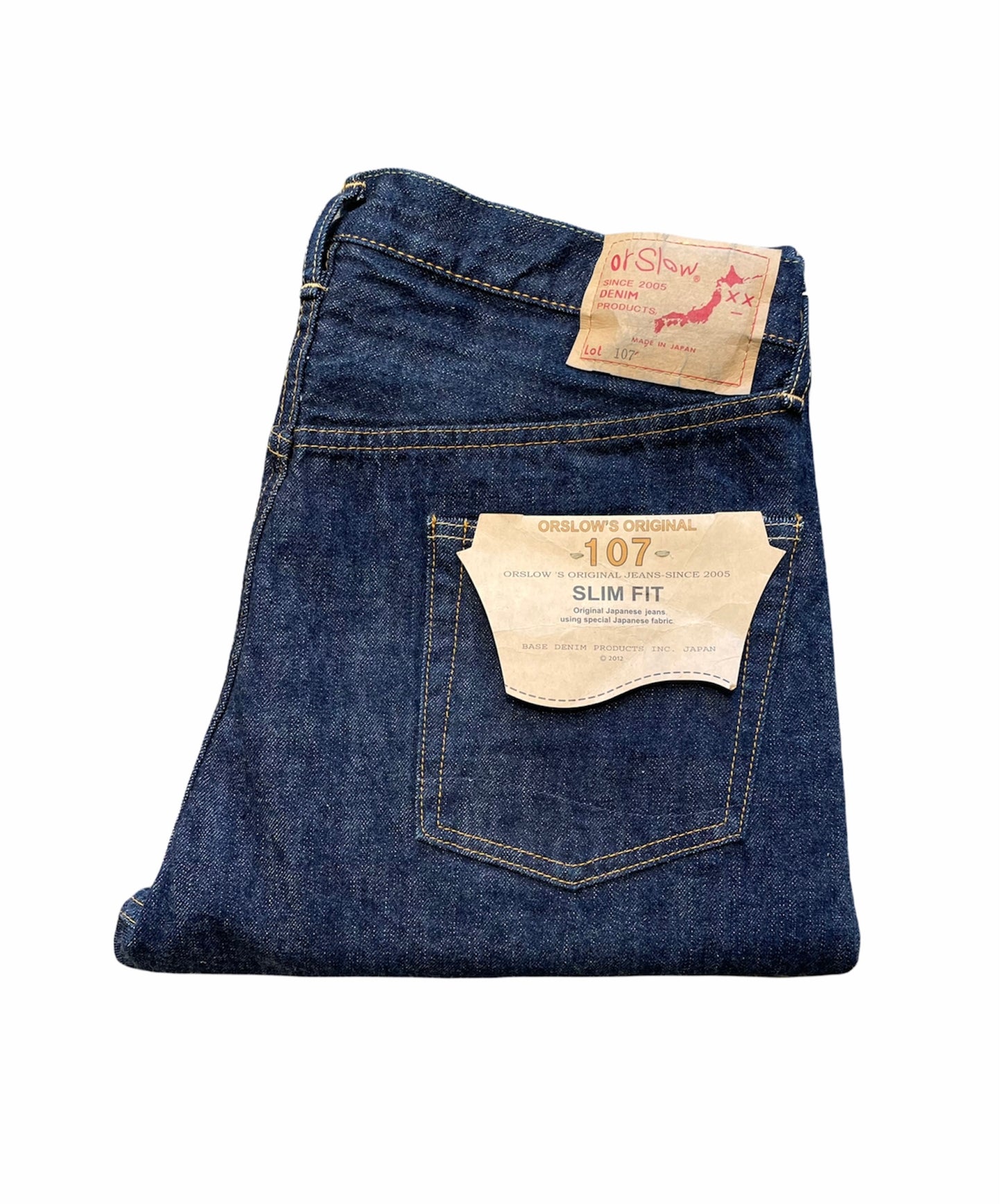 ORSLOW - 107 Slim Fit Selvedge Denim Jeans