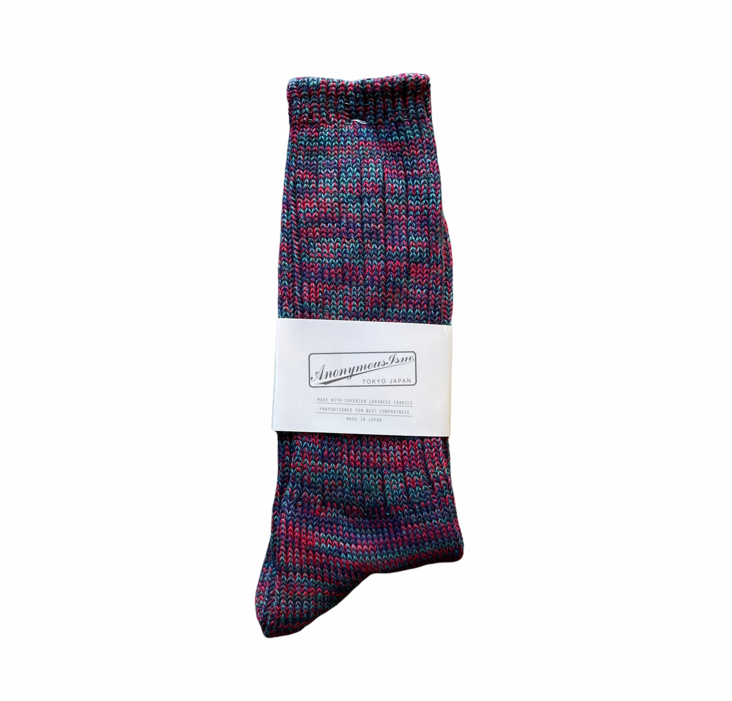 ANONYMOUS ISM - 5 Color Crew Mix Socks