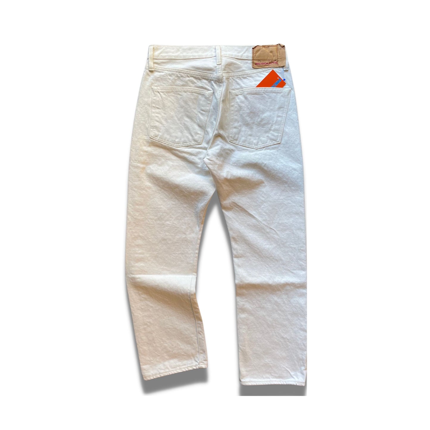 RESOLUTE - 710 "10th Anniversary" White Rinsed Denim